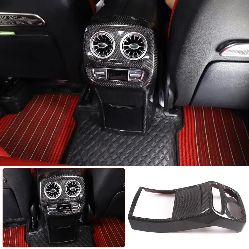 Real Carbon Fiber Interior Rear Air Vent Outlet Cover Trim Fit For Meredes Benz G-Class G550 G63 W464 2019-2023
Real Carbon Fiber Interior Rear Air Vent Outlet Cover Trim Fit For Meredes Benz G-Class G550 G63 W464 2019-2023