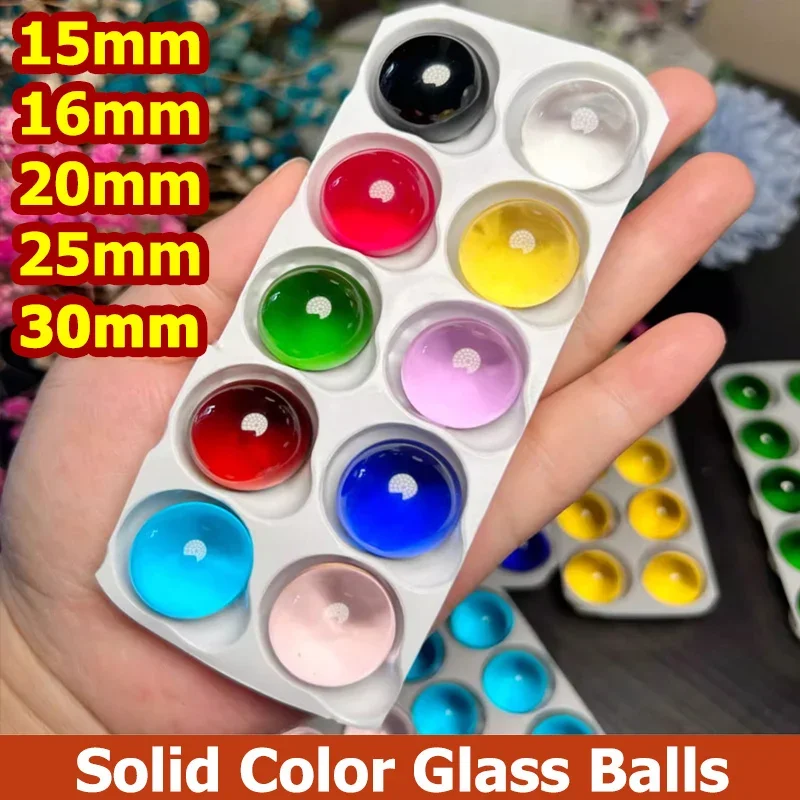 1-10pc 15/16/20/25/30mm Pretty Solid Color Glass Balls Crystal Ball Red/Blue/Black/Green/Pink/Yellow/Purple/Clear Fish Tank Ball
1-10pc 15/16/20/25/30mm Pretty Solid Color Glass Balls Crystal Ball Red/Blue/Black/Green/Pink/Yellow/Purple/Clear Fish Tank Ball