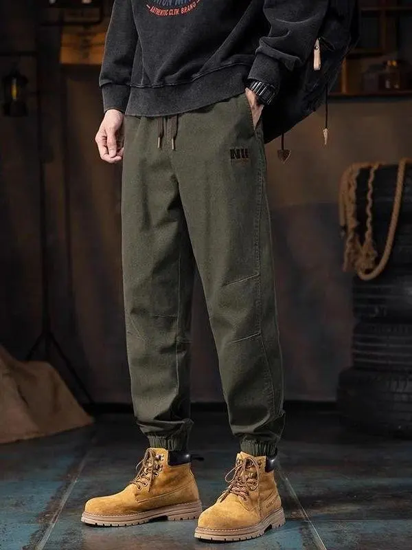 Thiened Fce Men's Casual Pants Autumn Winter Sle Loose Cuffed American Workwear Retro Long Trousers for Men
Thiened Fce Men's Casual Pants Autumn Winter Sle Loose Cuffed American Workwear Retro Long Trousers for Men