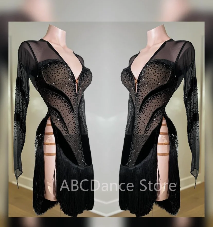 Women Ballroom Salsa Rhythm Latin Rumba Dance Dress US 10 UK 12 New Latin dance competition dress
Women Ballroom Salsa Rhythm Latin Rumba Dance Dress US 10 UK 12 New Latin dance competition dress