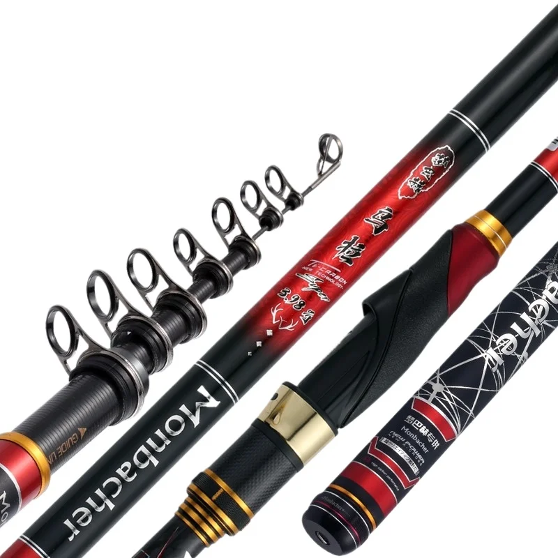 Monbacher-Rock Fishing Rod Carbon Ultra Light Ultra Hard Sliding Float Large Guide Ring Seawater Freshwater Universal
Monbacher-Rock Fishing Rod Carbon Ultra Light Ultra Hard Sliding Float Large Guide Ring Seawater Freshwater Universal