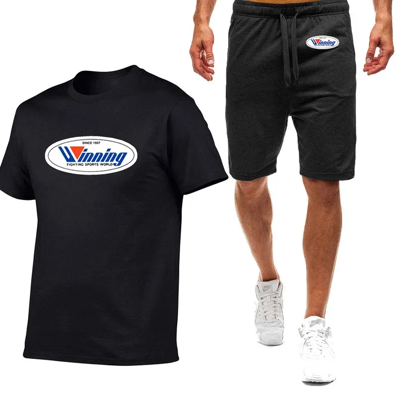 Winning Boxing Men New Style Summer Popular Good Quality Comfortable T-shirts + Shorts Hot Sale Nine Color Short Sleeved Suit
Winning Boxing Men New Style Summer Popular Good Quality Comfortable T-shirts + Shorts Hot Sale Nine Color Short Sleeved Suit
