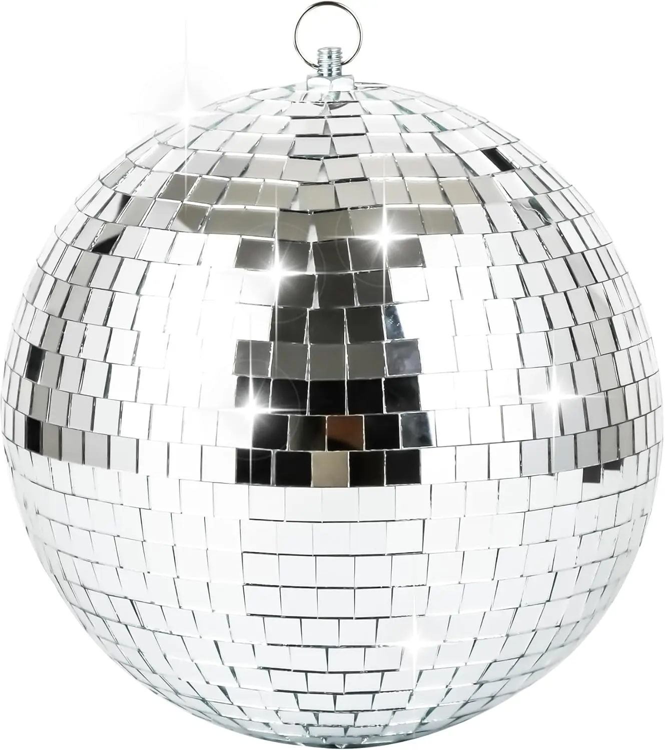 12' Disco Ball Decor Hanging Disco Ball Mirror Ball for Party Decoration Wedding Home
12' Disco Ball Decor Hanging Disco Ball Mirror Ball for Party Decoration Wedding Home