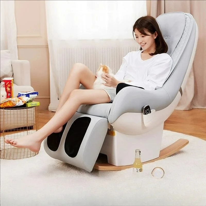 Massage Chair Automatic Electric Luxury Smart Home Full Body Multifunctional Small Rocking Sofa Chair
Massage Chair Automatic Electric Luxury Smart Home Full Body Multifunctional Small Rocking Sofa Chair
