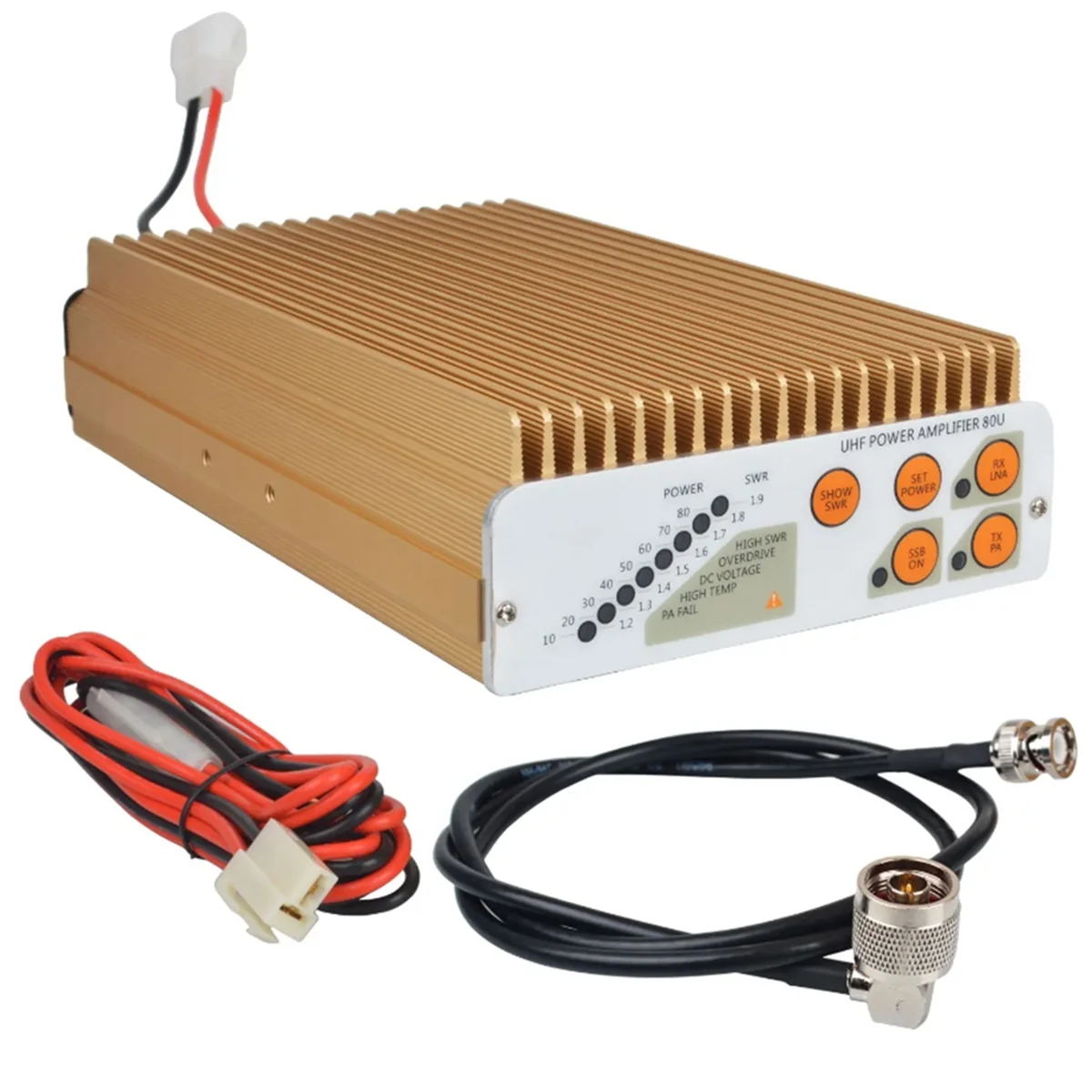 Усилитель мощности рации BJ-550 UHF, уровень установки мощности 10-80 Вт, 1,2-1,9 В. Дисплей WR, режим моделирования FM, AM, SSB
Усилитель мощности рации BJ-550 UHF, уровень установки мощности 10-80 Вт, 1,2-1,9 В. Дисплей WR, режим моделирования FM, AM, SSB