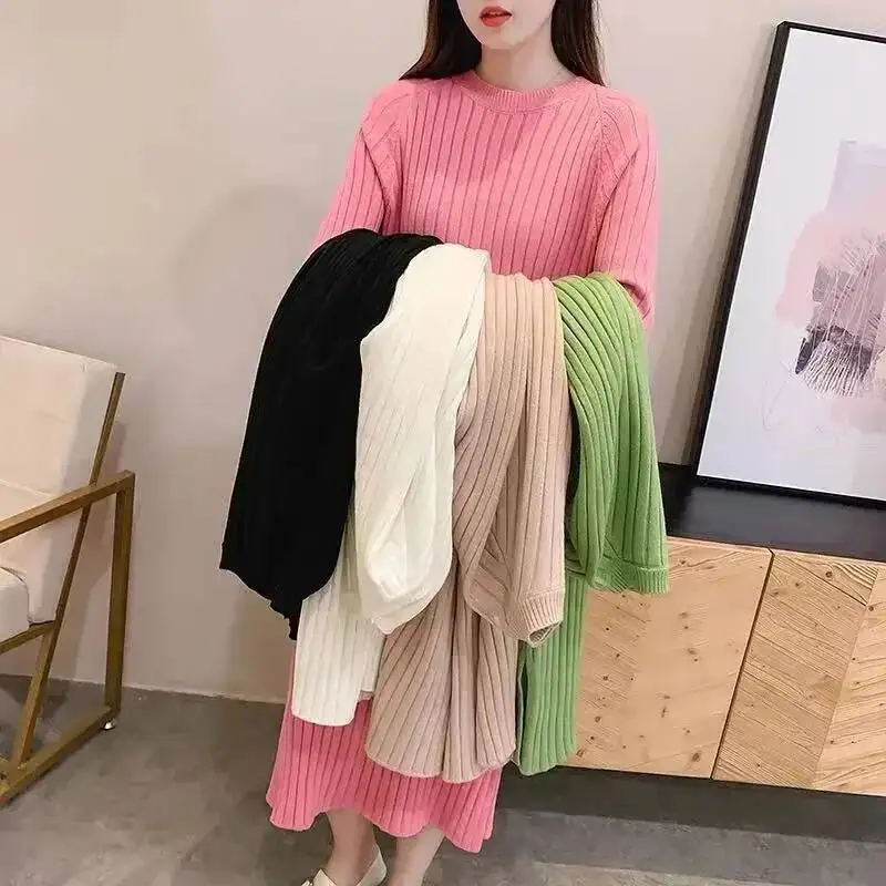 Вязаные крючком платья для женщин, осеннее и зимнее женское вязаное платье, новое в корейском стиле, модное цельное платье высокого качества X
Вязаные крючком платья для женщин, осеннее и зимнее женское вязаное платье, новое в корейском стиле, модное цельное платье высокого качества X