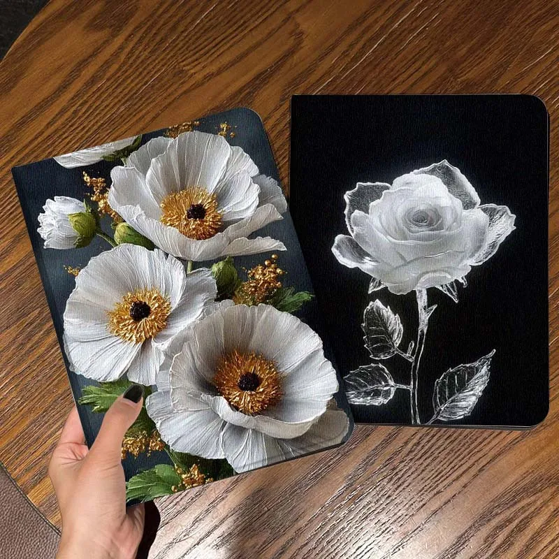 White Anemone Flower Bouquet Tablet Case For Apple iPad Air Pro mini 1 2 3 4 5 6 7 8 9 11 M2 M3 M5 M4 5th 6th 7th 10th 11th Gift
White Anemone Flower Bouquet Tablet Case For Apple iPad Air Pro mini 1 2 3 4 5 6 7 8 9 11 M2 M3 M5 M4 5th 6th 7th 10th 11th Gift