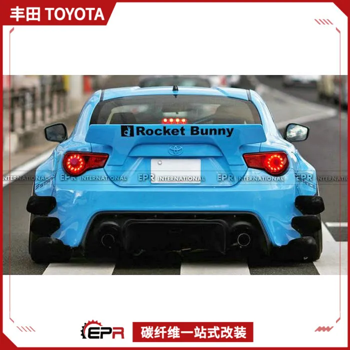 Модификация широкой крышки кузова Subaru BRZ Toyota 86 Rocket Rabbit второго поколения, лопасть спойлера передней и задней перекладины
Модификация широкой крышки кузова Subaru BRZ Toyota 86 Rocket Rabbit второго поколения, лопасть спойлера передней и задней перекладины