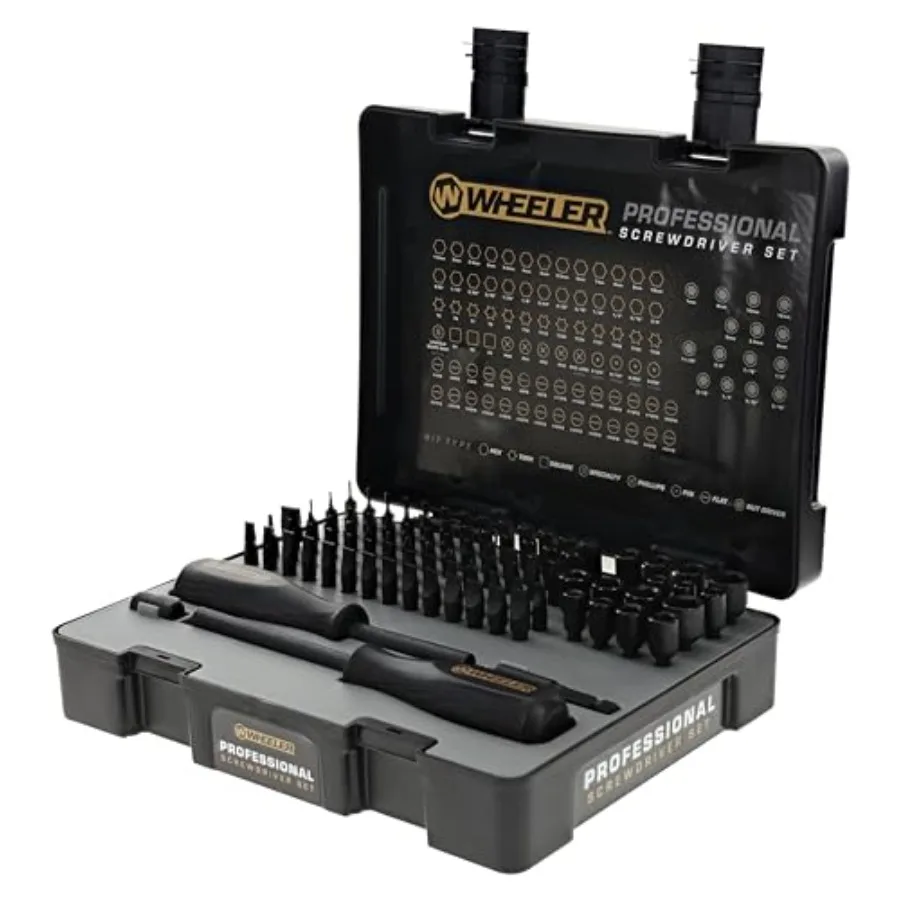 【Spot goods】Engineering 100-Piece Professional Screwdriver Set with Steel Construction Metric and Standard Sizes Storage Case f
【Spot goods】Engineering 100-Piece Professional Screwdriver Set with Steel Construction Metric and Standard Sizes Storage Case f