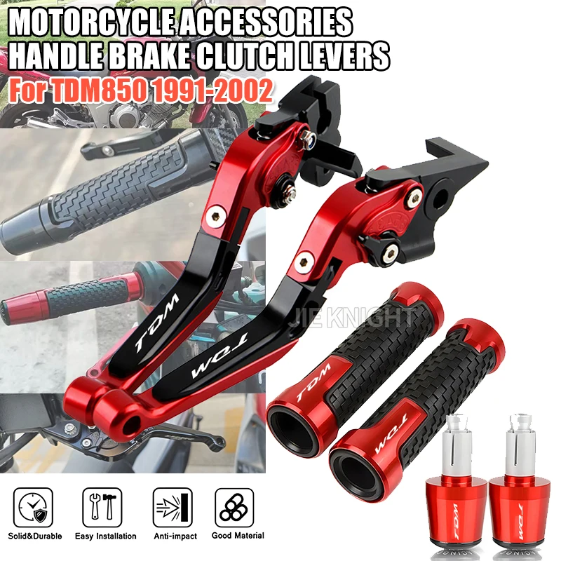 Motorcycle For TDM850 TDM 850 1991-2002 1998 1999 2000 2001 2000 1999 Brake Clutch Levers & Handle Bar Grips Accessories
Motorcycle For TDM850 TDM 850 1991-2002 1998 1999 2000 2001 2000 1999 Brake Clutch Levers & Handle Bar Grips Accessories
