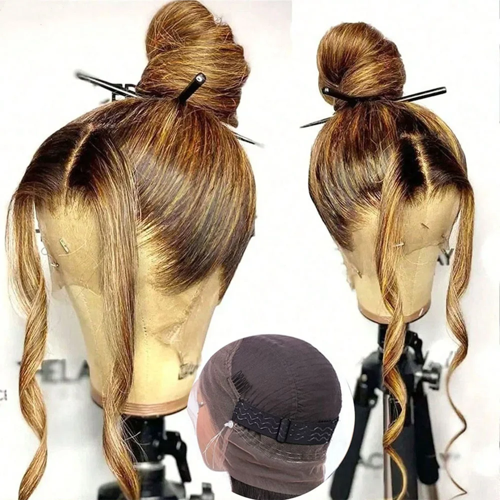 250 Density Highlight Wig Human Hair Bone Straight 360 Full Lace Wig Human Hair Pre Plucked Colored Human Hair Wigs For Women
250 Density Highlight Wig Human Hair Bone Straight 360 Full Lace Wig Human Hair Pre Plucked Colored Human Hair Wigs For Women