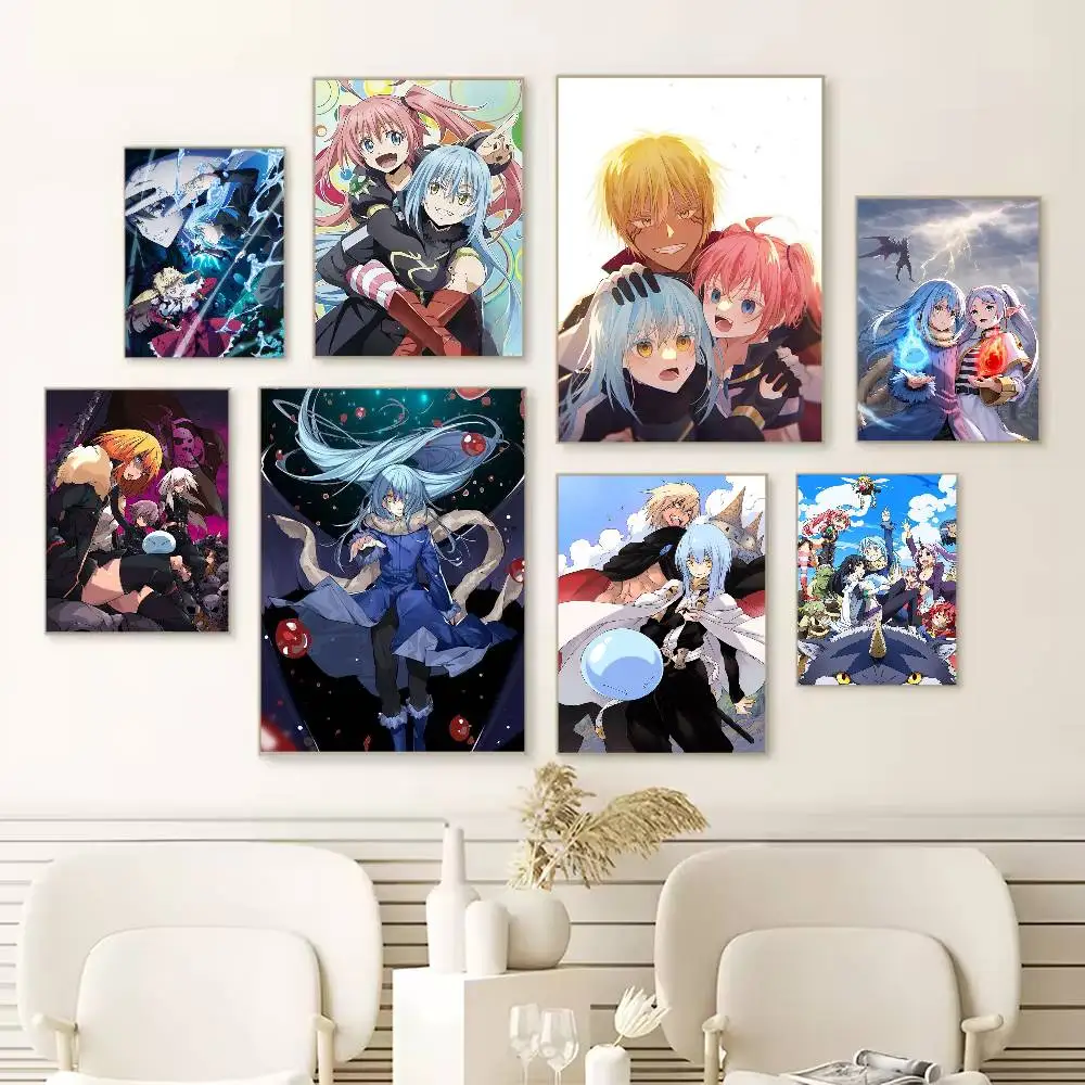 T-That Time I Got Reincarnated as a Slime Poster HD Quality Wall Art Retro Posters For Home Room Wall Decor Self Adhesive
T-That Time I Got Reincarnated as a Slime Poster HD Quality Wall Art Retro Posters For Home Room Wall Decor Self Adhesive