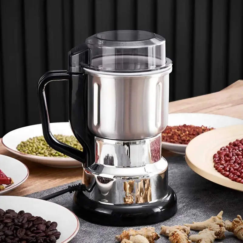 Electric Coffee Grinder Nuts Beans Spices Blender Grains Grinder Coffe Bean Chopper Machine for Home Kitchen Camping EU Plug 200
Electric Coffee Grinder Nuts Beans Spices Blender Grains Grinder Coffe Bean Chopper Machine for Home Kitchen Camping EU Plug 200