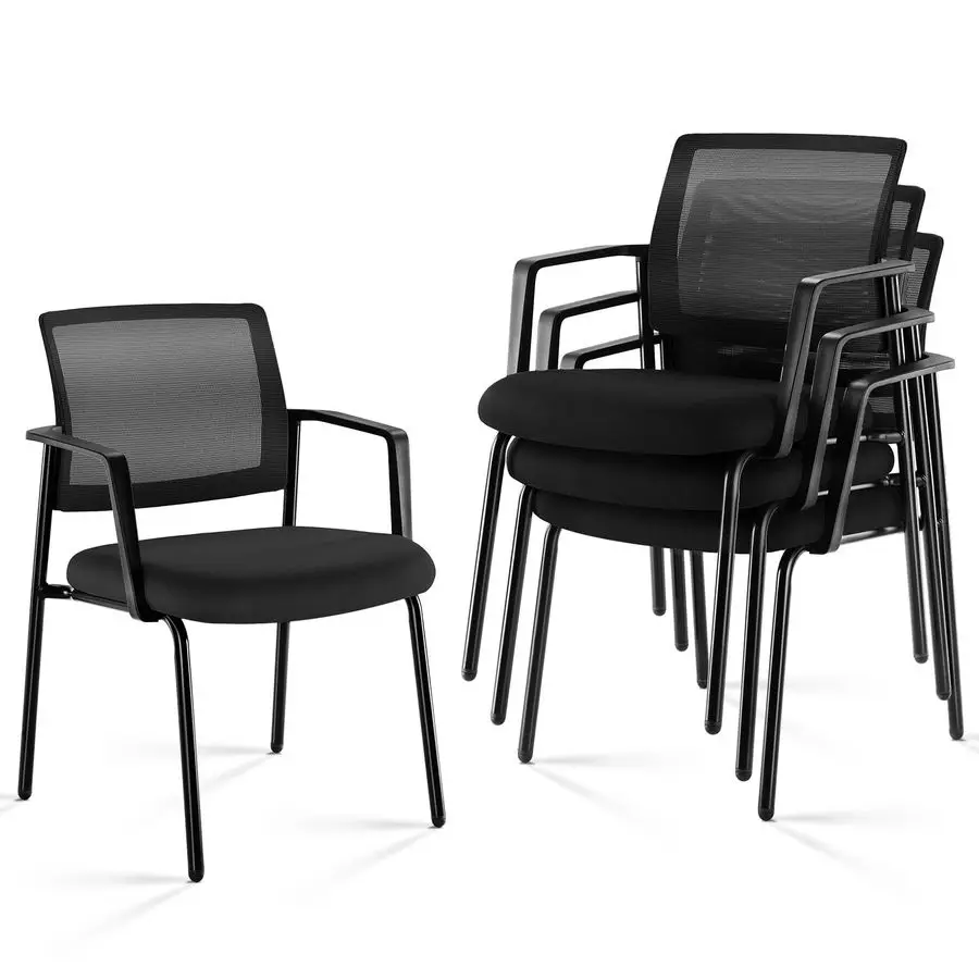 Mesh Back Stacking Arm Chairs 4 Pack, Upholstered Fabric Stack Chairs, Sturdy Metal, Easy to Use and Store, Outdoor and Indoor,
Mesh Back Stacking Arm Chairs 4 Pack, Upholstered Fabric Stack Chairs, Sturdy Metal, Easy to Use and Store, Outdoor and Indoor,