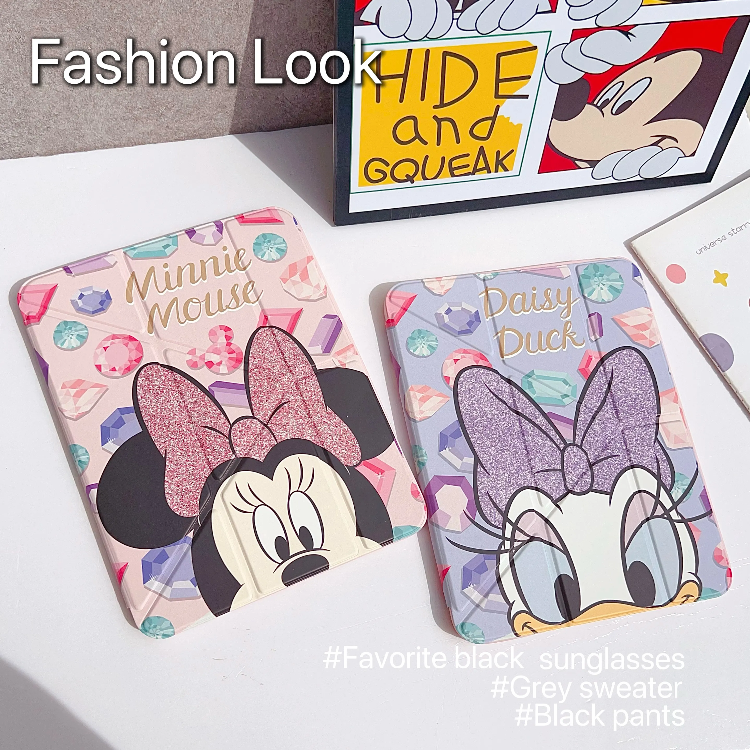 Disney Mickey Tablet Protective Case For IPad 8th 9th 10th Gen Air 3 4 5 10.9 Pro12.9 inch Mini 6 Smart Foldable Protective Case
Disney Mickey Tablet Protective Case For IPad 8th 9th 10th Gen Air 3 4 5 10.9 Pro12.9 inch Mini 6 Smart Foldable Protective Case