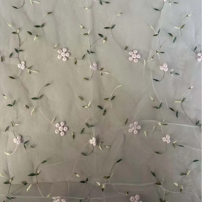 5Yards Good Quality Flower Floral Embroidery 3d Lace Tulle Women Fashion Dress Mesh Fabric for Wedding Dress
5Yards Good Quality Flower Floral Embroidery 3d Lace Tulle Women Fashion Dress Mesh Fabric for Wedding Dress