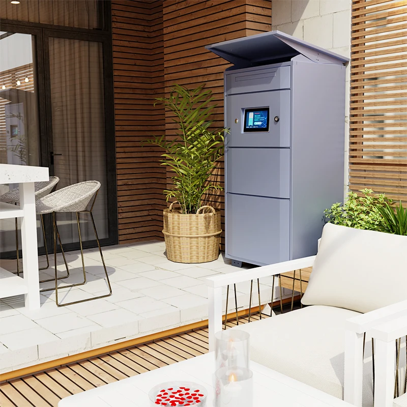 Hot Selling Headleader Outdoor Solar Charging Parcel Locker Mail Box Solar Rechargeable Battery Powered Small Home Parcel Delive
Hot Selling Headleader Outdoor Solar Charging Parcel Locker Mail Box Solar Rechargeable Battery Powered Small Home Parcel Delive