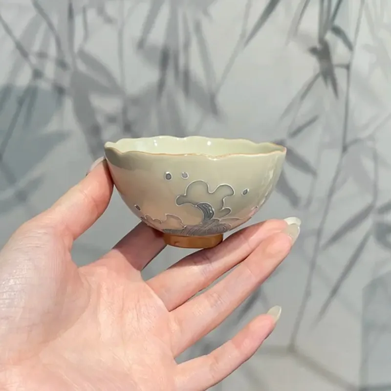 Ice Platform Color Underglaze Color Hand-Painted Flower Mouth Cup Chinese Household Ceramic Tea Cup Tasting Cup
Ice Platform Color Underglaze Color Hand-Painted Flower Mouth Cup Chinese Household Ceramic Tea Cup Tasting Cup