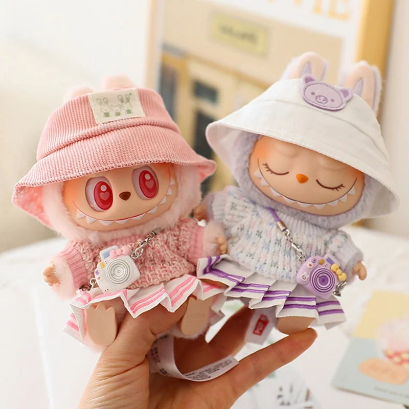 Одежда из 5 предметов для кукол Labubu, аксессуары, стильный комплект одежды Kawaii, подходит для кукол Labubu 15 см 17 см, комплект одежды для кукол
Одежда из 5 предметов для кукол Labubu, аксессуары, стильный комплект одежды Kawaii, подходит для кукол Labubu 15 см 17 см, комплект одежды для кукол