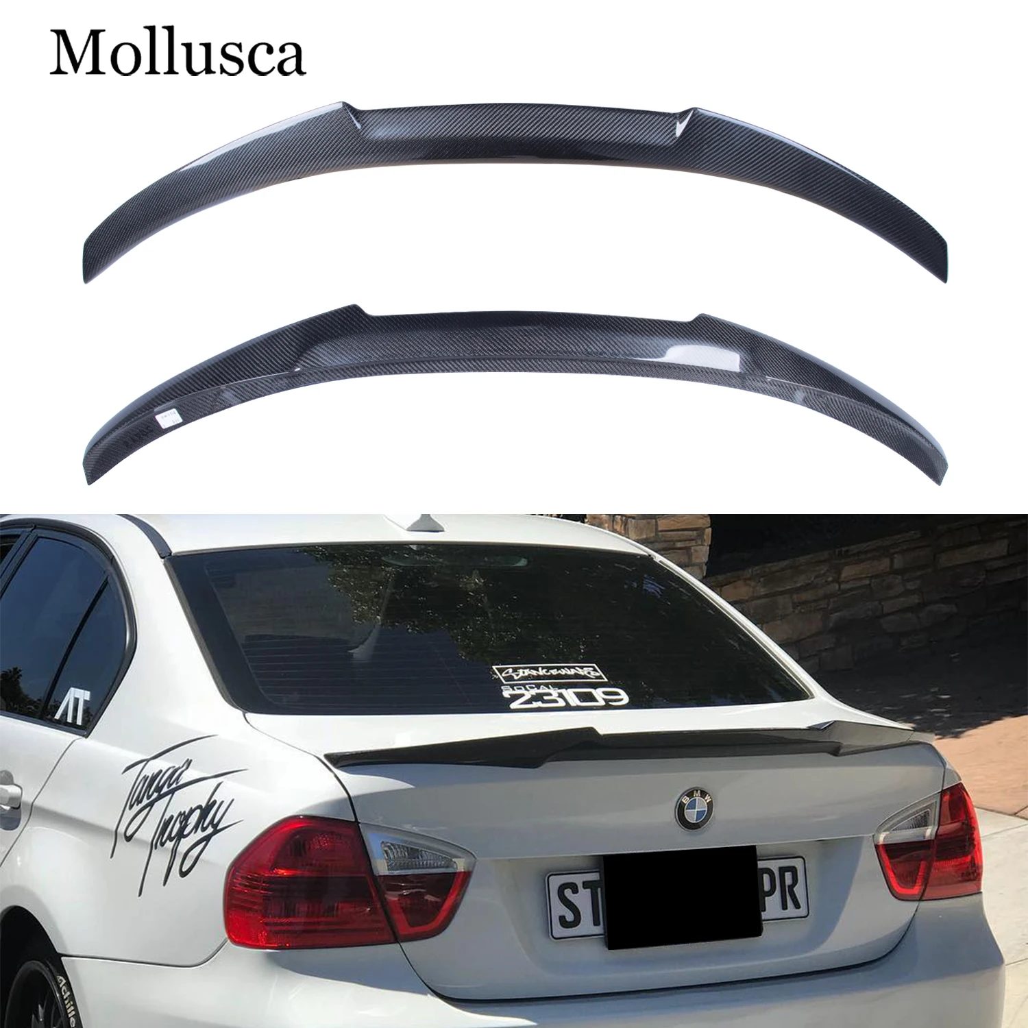 For BMW 3 Series E90 4Door/E90 M3 M4 Style Carbon fiber Rear Spoiler Trunk wing 2004-2011
For BMW 3 Series E90 4Door/E90 M3 M4 Style Carbon fiber Rear Spoiler Trunk wing 2004-2011