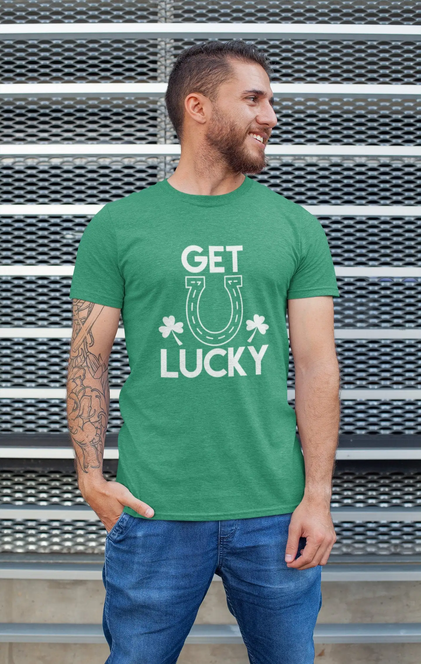 Футболка ко Дню Святого Патрика Пиво Забавный Get Lucky Horseshoe Saint Green Pattys
Футболка ко Дню Святого Патрика Пиво Забавный Get Lucky Horseshoe Saint Green Pattys