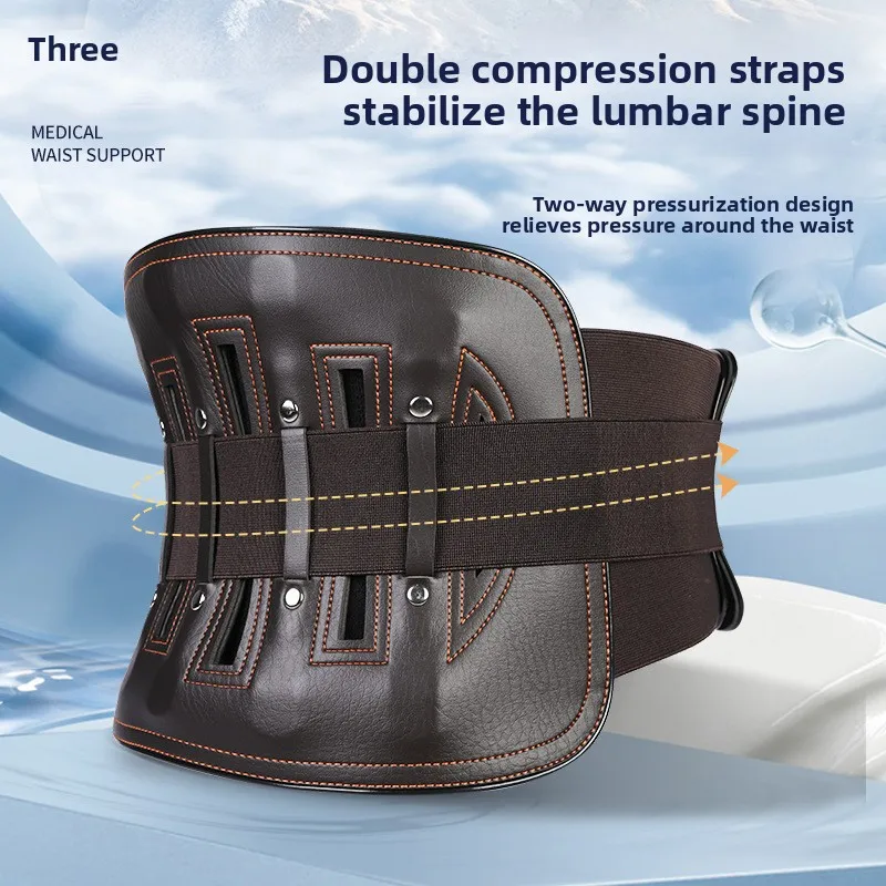 Lumbar Support Belt with Steel Plates, Back Brace for Herniated Disc & Strain, Warm Waist Stabilizer & Relief Brace for Adults
Lumbar Support Belt with Steel Plates, Back Brace for Herniated Disc & Strain, Warm Waist Stabilizer & Relief Brace for Adults