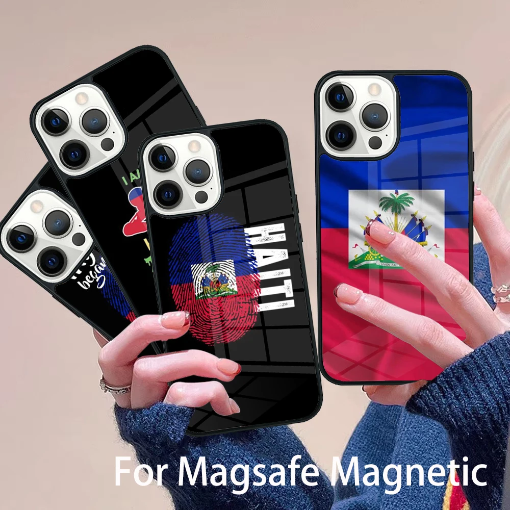 Vintage Haiti Haitian Flag Phone Case Magesafe Magnetic Wireless Charge Cover For IPhone 16 11 12 13 14 15 Pro Max Plus Mini
Vintage Haiti Haitian Flag Phone Case Magesafe Magnetic Wireless Charge Cover For IPhone 16 11 12 13 14 15 Pro Max Plus Mini