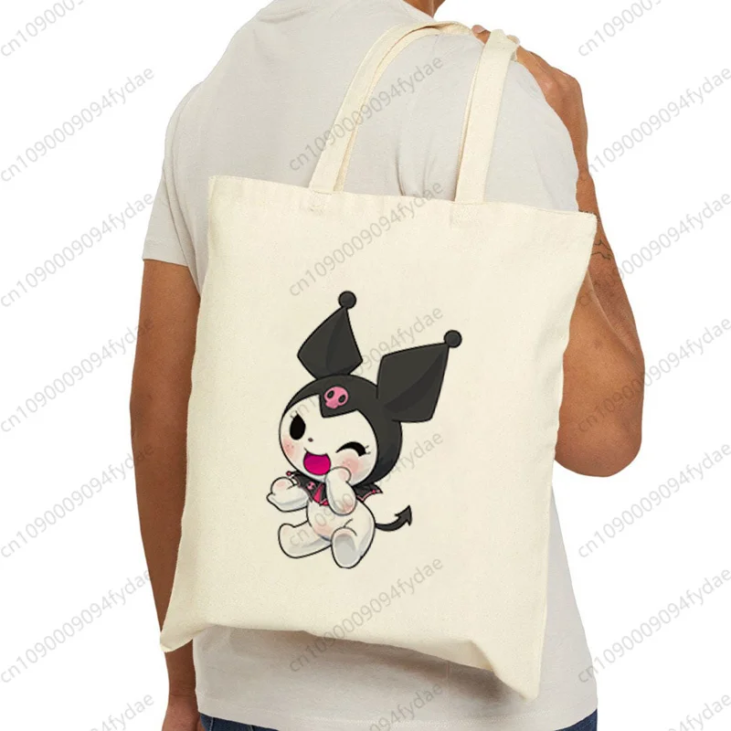Women Kuromi Rubik's Cube Print Handbags Canvas Tote Shopping Bags Reusable Shopping Bag Eco Foldable
Women Kuromi Rubik's Cube Print Handbags Canvas Tote Shopping Bags Reusable Shopping Bag Eco Foldable