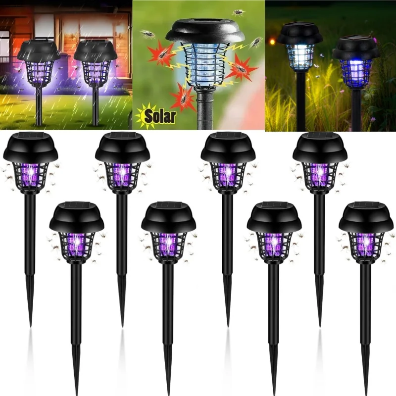 Солнечная лампа-ловушка для насекомых, водонепроницаемая, для улицы, уничтожитель комаров и отпугивающая лампа-репеллент для использования в помещении и на улице, для сада и патио
Солнечная лампа-ловушка для насекомых, водонепроницаемая, для улицы, уничтожитель комаров и отпугивающая лампа-репеллент для использования в помещении и на улице, для сада и патио