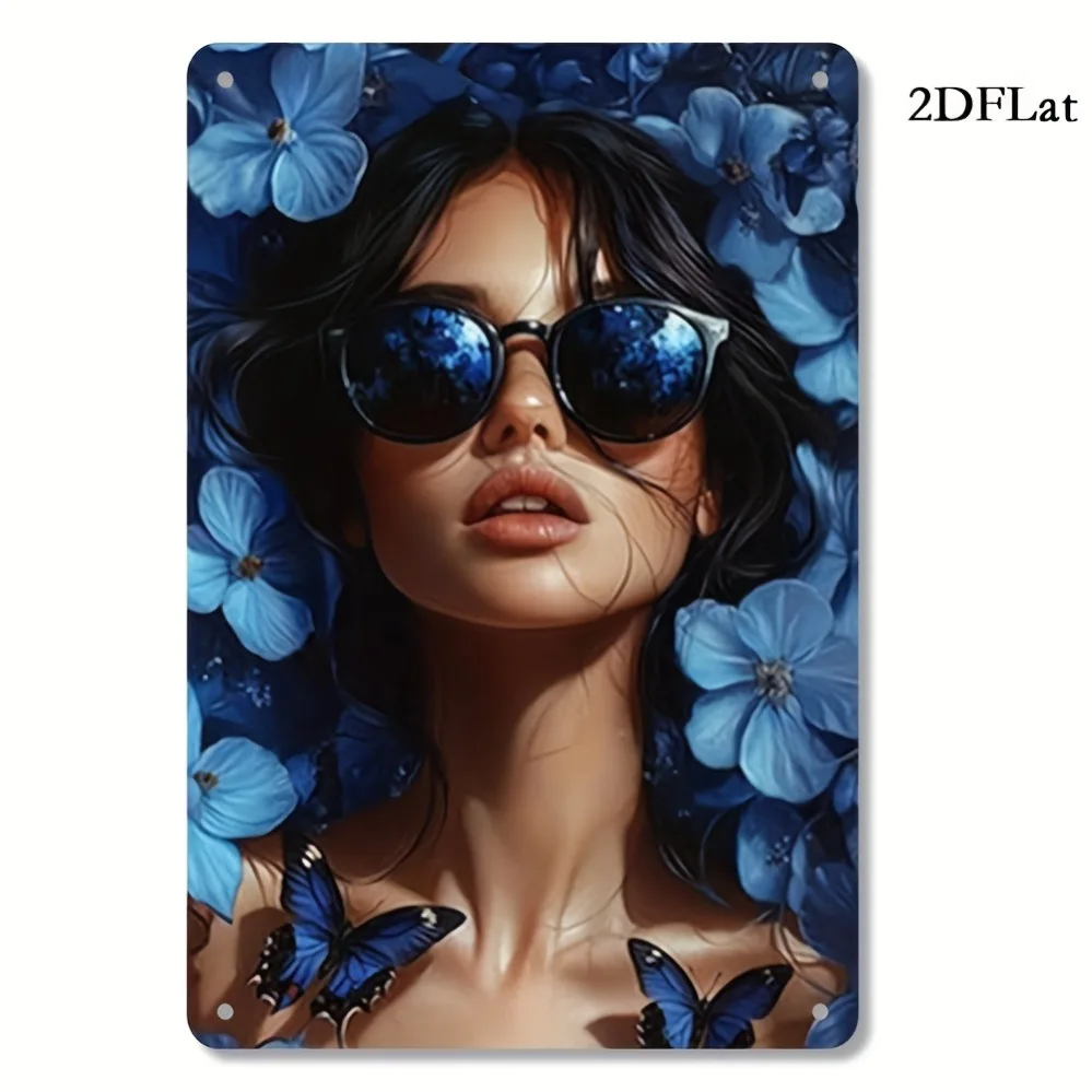 Vintage metal wall art with gold lipstick drop, 8x12 inch elegant decor for living room, bedroom, office, bar or cafe.
Vintage metal wall art with gold lipstick drop, 8x12 inch elegant decor for living room, bedroom, office, bar or cafe.