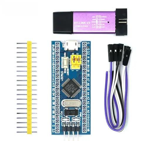 STM32F103C8T6 ST-LINK V2 Simulator Download Programmer Original ARM STM32 Minimum System Development Board For Arduino Mini STM8