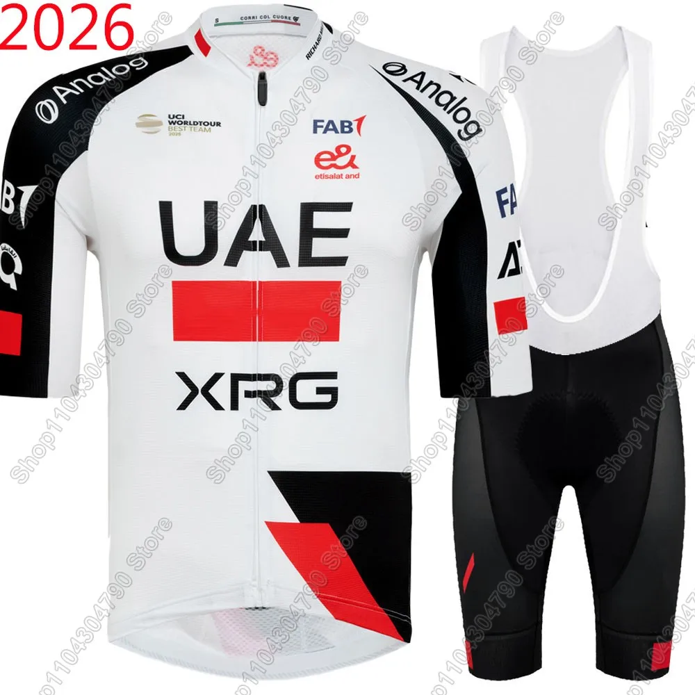 Комплект велосипедного трикотажа команды UAE 2026, летняя мужская одежда для велосипеда, рубашки для шоссейного велосипеда, костюм, шорты нагрудник для велосипеда, MTB Ropa Maillot
Комплект велосипедного трикотажа команды UAE 2026, летняя мужская одежда для велосипеда, рубашки для шоссейного велосипеда, костюм, шорты нагрудник для велосипеда, MTB Ropa Maillot