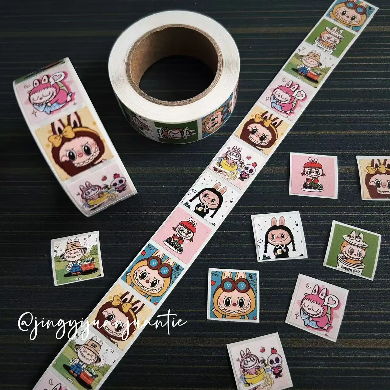 1 volume Labubu Cartoon Cute Stickers Internet Celebrity Cute Cartoon Stickers DIY Decorative Sealing Roll Stickers Girl Gifts
1 volume Labubu Cartoon Cute Stickers Internet Celebrity Cute Cartoon Stickers DIY Decorative Sealing Roll Stickers Girl Gifts