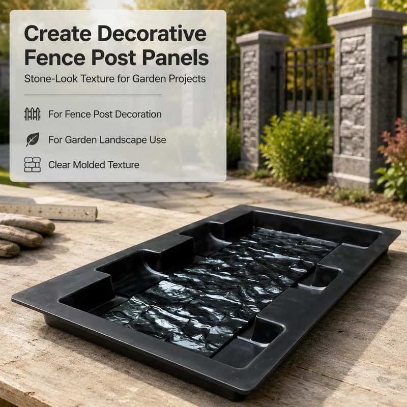 Fence colored cultural stone cement mold column decoration garden fence column production tool
Fence colored cultural stone cement mold column decoration garden fence column production tool
