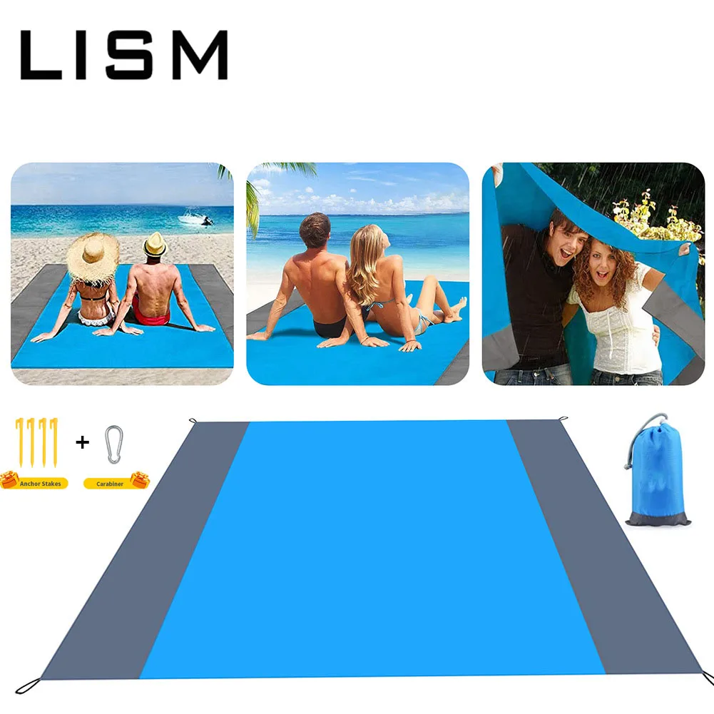 2x2.1cm Folding Picnic Mat Portable Lightweight Waterproof Camping Mat Beach Pad Blanket Outdoor Backpacking Mattress with Bag
2x2.1cm Folding Picnic Mat Portable Lightweight Waterproof Camping Mat Beach Pad Blanket Outdoor Backpacking Mattress with Bag