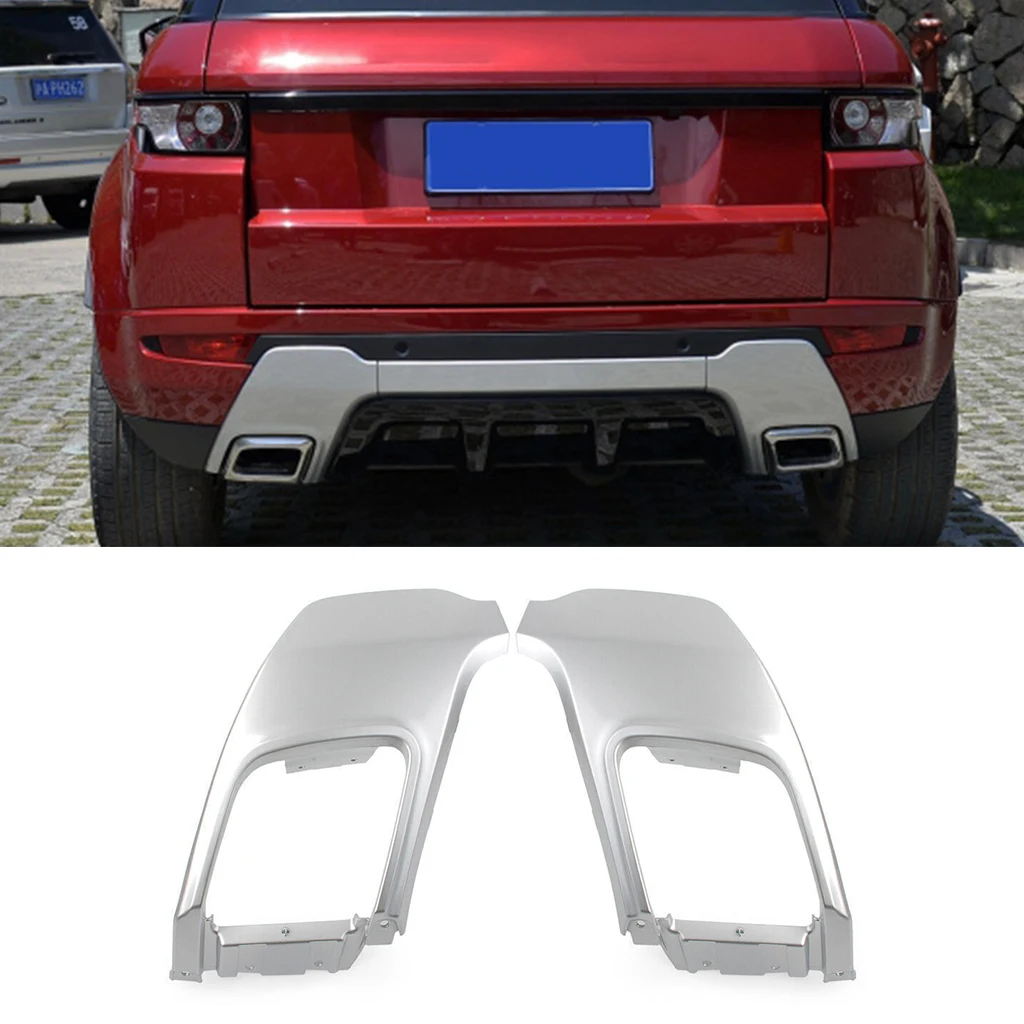 Silver Car Rear Bumper Tail Throat Exhaust Pipe Trim For Land Rover Range Rover Evoque 2012 2013 2014 2015 2016 2017 2018
Silver Car Rear Bumper Tail Throat Exhaust Pipe Trim For Land Rover Range Rover Evoque 2012 2013 2014 2015 2016 2017 2018