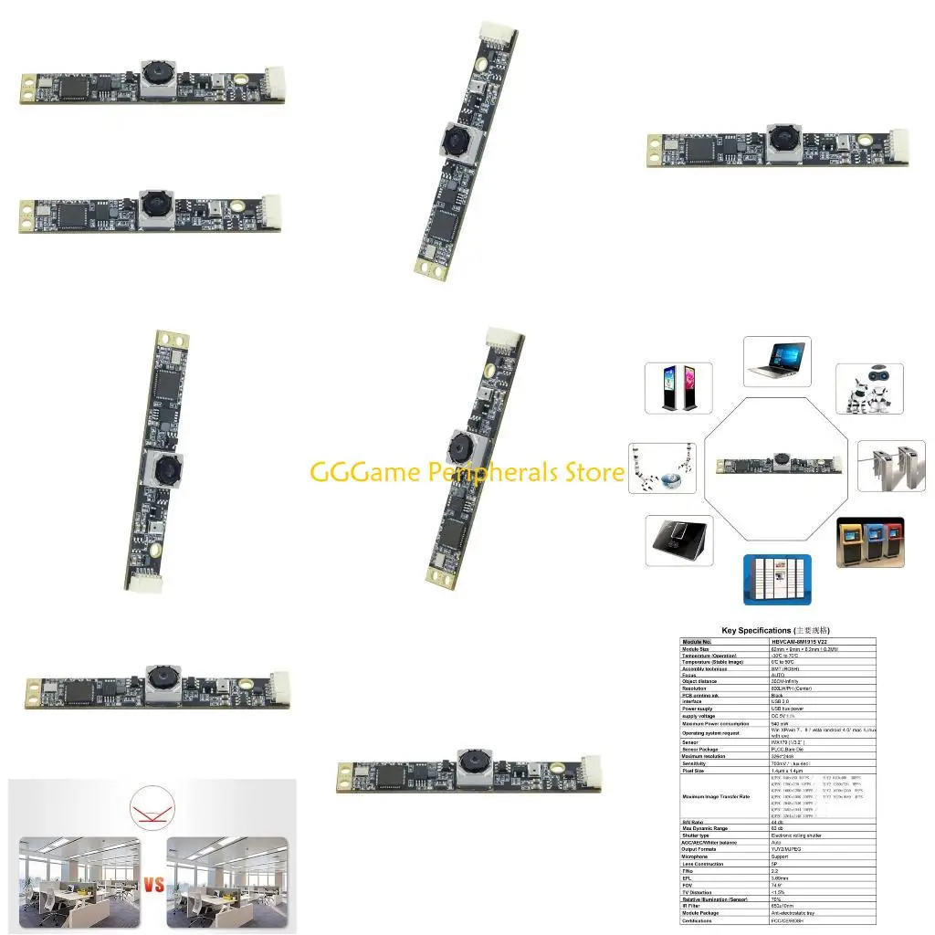 U55B Надежный модуль USB-камеры IMX179 8 МП с автофокусом и микрофонами 3264x2448 для промышленных видеозвонков
U55B Надежный модуль USB-камеры IMX179 8 МП с автофокусом и микрофонами 3264x2448 для промышленных видеозвонков