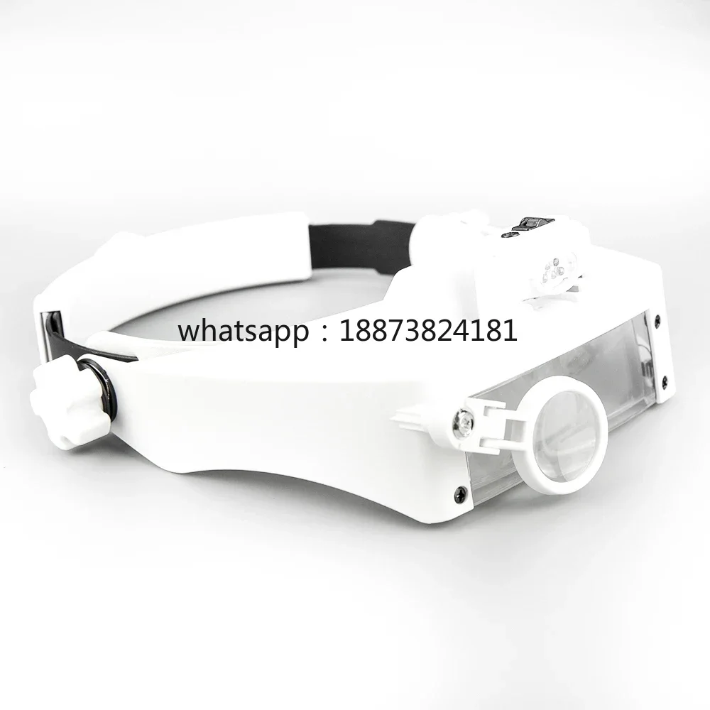 MG81007RD 1.5X 3X 9.5X 11X 5LED Helmet Magnifying Glass fast shipping
MG81007RD 1.5X 3X 9.5X 11X 5LED Helmet Magnifying Glass fast shipping