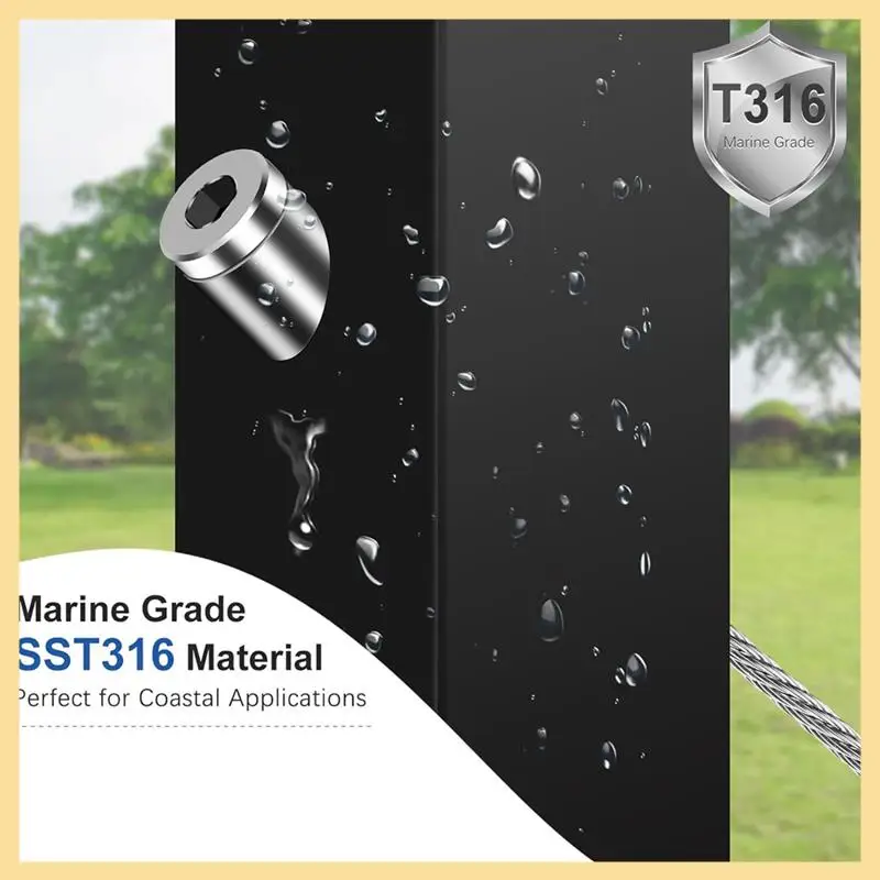 33° Beveled Angle Washers 9Mm, For 8Mm Cable Railing Hardware Kit, For Stair Deck Metal Wood Aluminum End Posts, DIY, Durable
33° Beveled Angle Washers 9Mm, For 8Mm Cable Railing Hardware Kit, For Stair Deck Metal Wood Aluminum End Posts, DIY, Durable