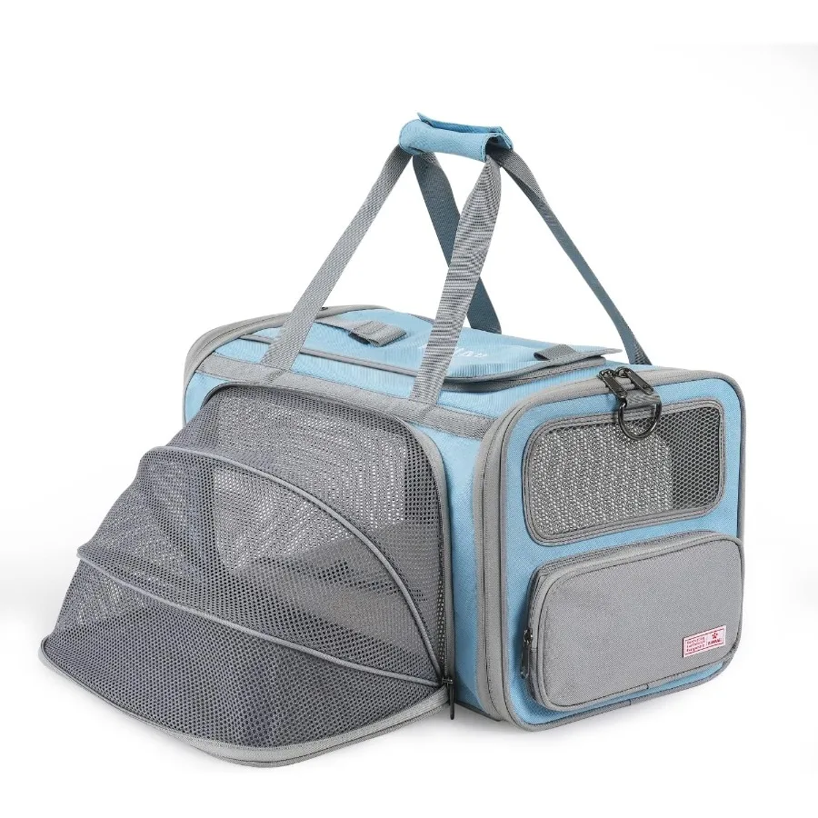 Airline Approved Cat Carrier Cat Dog Carrier with ID Tag Collapsible Pet Travel Carrier Foldable Protable Comfortable Convenien
Airline Approved Cat Carrier Cat Dog Carrier with ID Tag Collapsible Pet Travel Carrier Foldable Protable Comfortable Convenien