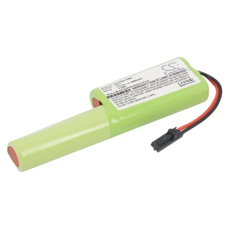2000mAh 3.6V 7.20Wh Medical Ni-MH Battery for Puritan Bennett 5677 B10667 Nellcor PB110 PB 100
2000mAh 3.6V 7.20Wh Medical Ni-MH Battery for Puritan Bennett 5677 B10667 Nellcor PB110 PB 100