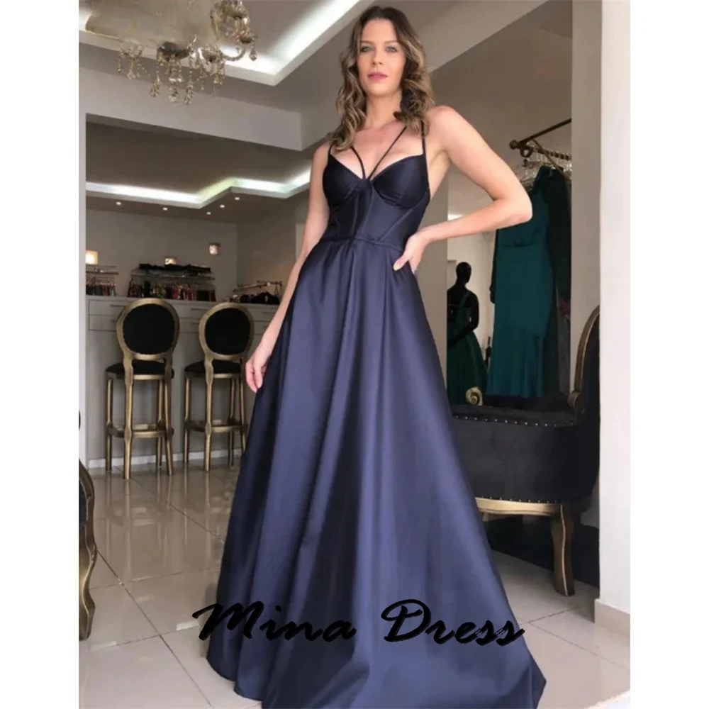Mina Customized Backless Evening Dresses 2024 Luxury Dress for Weddings Sleeveless Cross Spaghetti Straps Woman Party Dress Es
Mina Customized Backless Evening Dresses 2024 Luxury Dress for Weddings Sleeveless Cross Spaghetti Straps Woman Party Dress Es