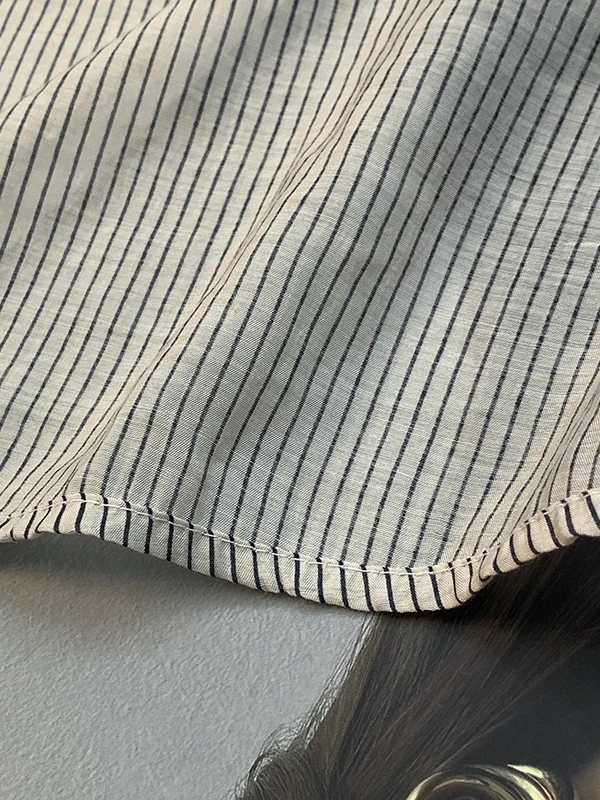 Retro Artistic Vertical Stripes Cotton Linen irt Women Summer Loose round Ne Splicing Casual Top Ele Faion Ladies' ...
Retro Artistic Vertical Stripes Cotton Linen irt Women Summer Loose round Ne Splicing Casual Top Ele Faion Ladies' ...