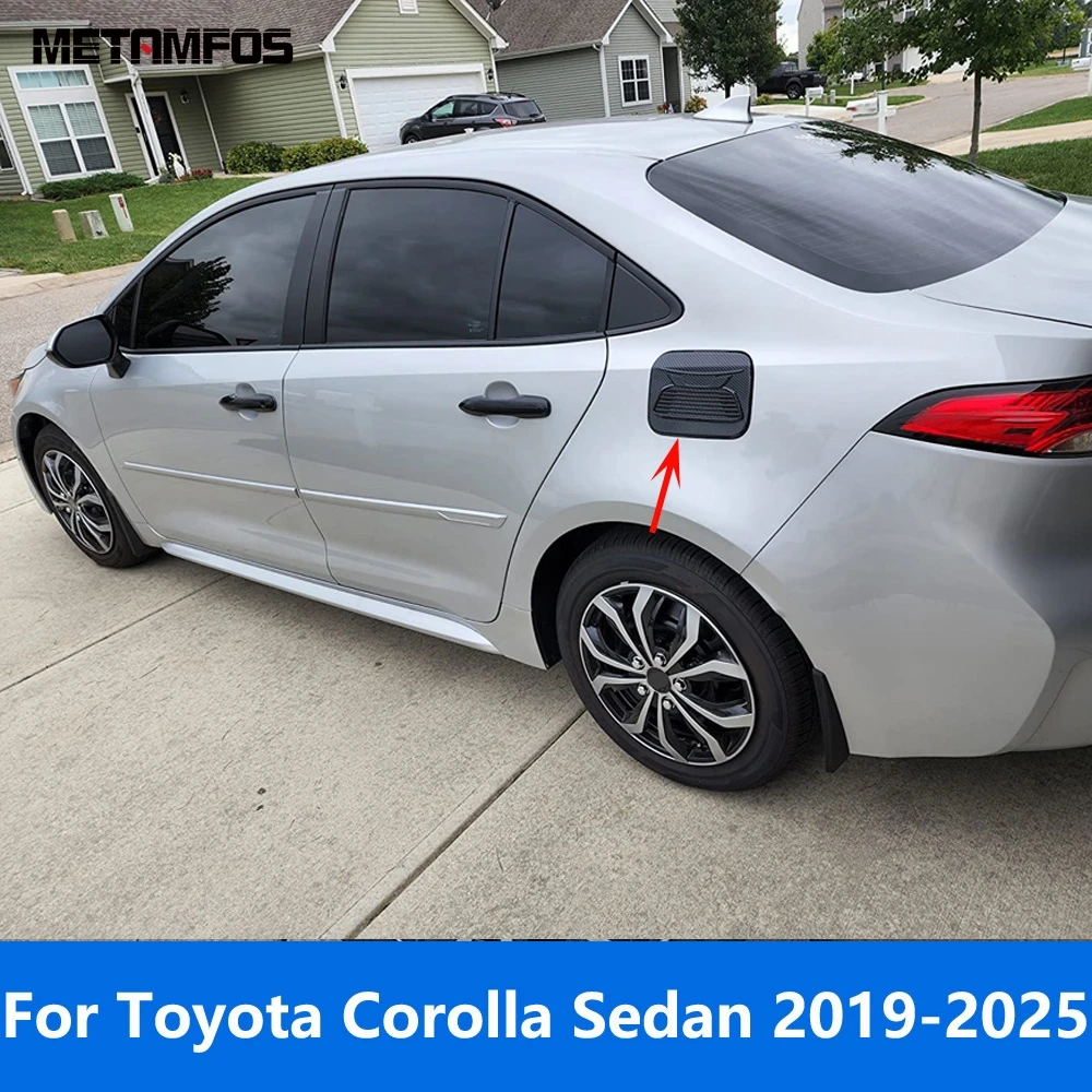 Fuel Tank Cap For Toyota Corolla Sedan 2019-2024 2025 Carbon Fiber Gas Oil Filler Cover Trim Exterior Accessories Car Styling
Fuel Tank Cap For Toyota Corolla Sedan 2019-2024 2025 Carbon Fiber Gas Oil Filler Cover Trim Exterior Accessories Car Styling