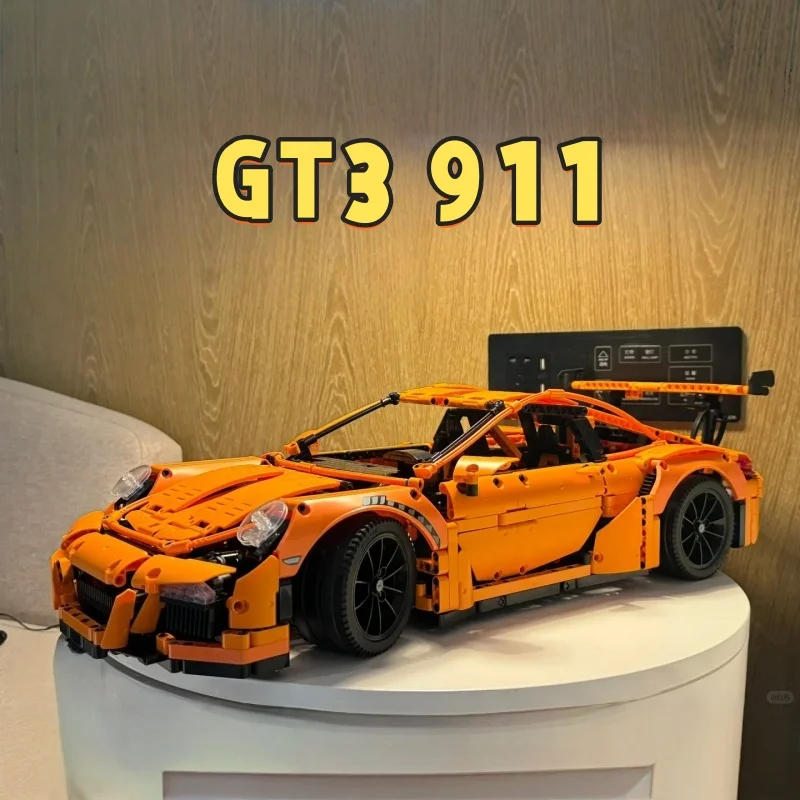 MOC Bricks GT3 RS Technicial Car Compatible 42056 Toys for Boys Gifts Kids Constructor Model Building Kits for Adults
MOC Bricks GT3 RS Technicial Car Compatible 42056 Toys for Boys Gifts Kids Constructor Model Building Kits for Adults