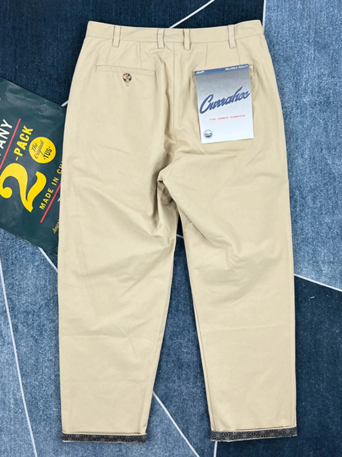 American Style Loose Straight Leg Cotton Casual Pants Men's Color Retro Ameika Style Trendy Long Trousers Autumn Wear
American Style Loose Straight Leg Cotton Casual Pants Men's Color Retro Ameika Style Trendy Long Trousers Autumn Wear