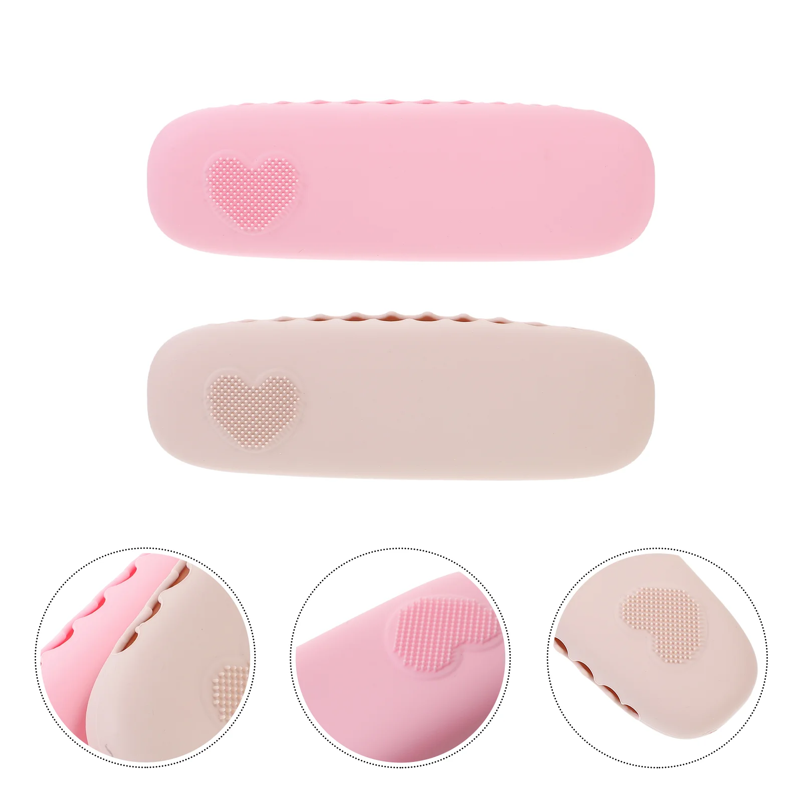 2 Pcs Makeup Brush Storage Bag Heart Decor Travel Case ganizer Pouch Silicone Tools Lightweight Sturdy Practical
2 Pcs Makeup Brush Storage Bag Heart Decor Travel Case ganizer Pouch Silicone Tools Lightweight Sturdy Practical