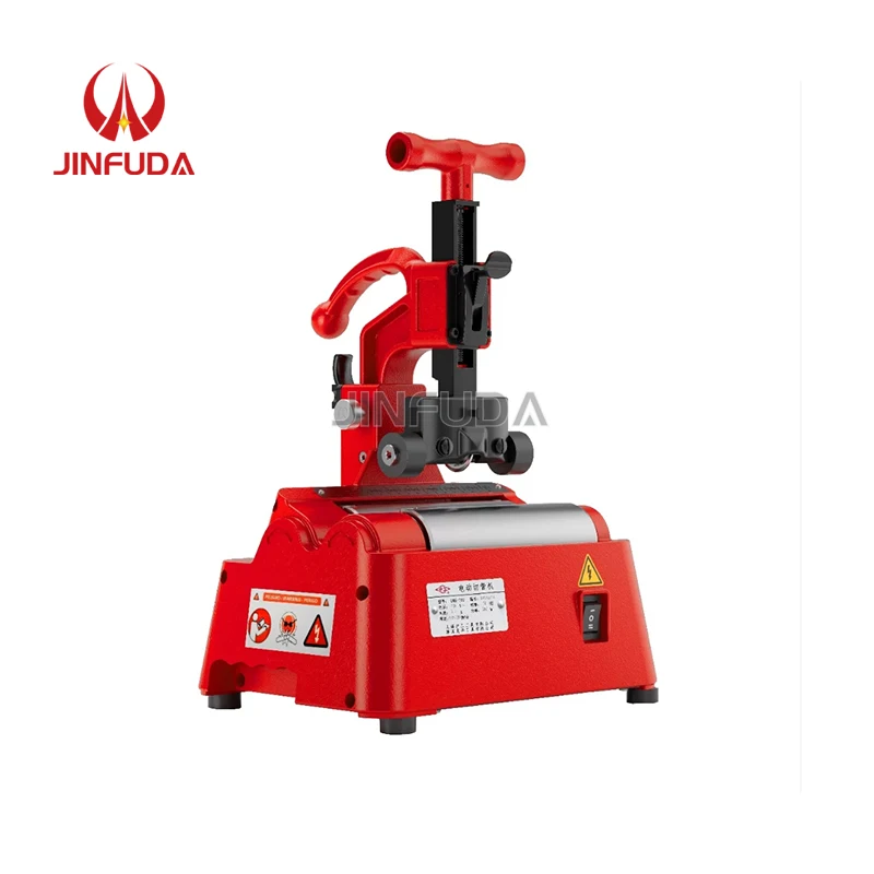 High Precision Electric Pipe Cutter With Adjustable Pressure Wheel for Stable Cutting Pipe Cutting Machine