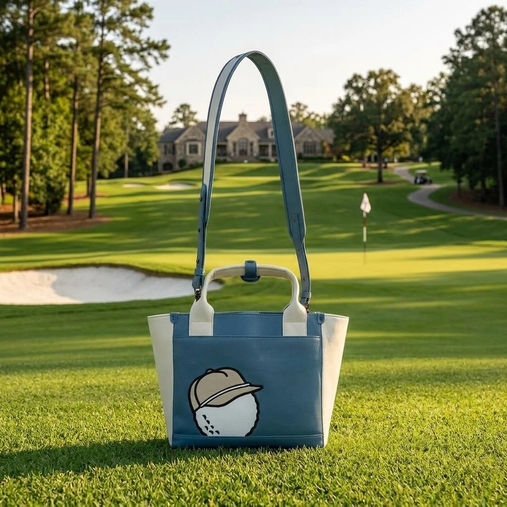 Stylish 2026 Golf Tote for Women Removable Shoulder Strap Elegant Embroidery Minimalist Golf Ball Bag Design Large Capacity
Stylish 2026 Golf Tote for Women Removable Shoulder Strap Elegant Embroidery Minimalist Golf Ball Bag Design Large Capacity
