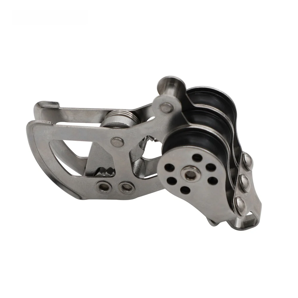 For Sailing Applications Stainless Steel Pulley Anti Slippage 304 Stainless Steel Nylon Ball Bearing Rust Resistant
For Sailing Applications Stainless Steel Pulley Anti Slippage 304 Stainless Steel Nylon Ball Bearing Rust Resistant